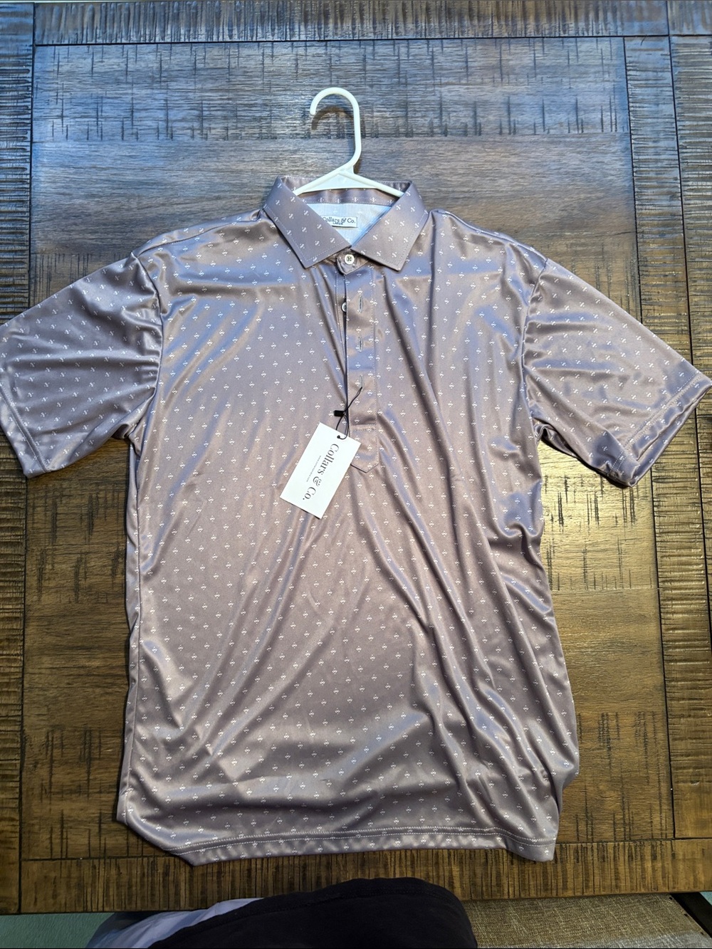 Collars and Co Semi Spread Collar Shirt